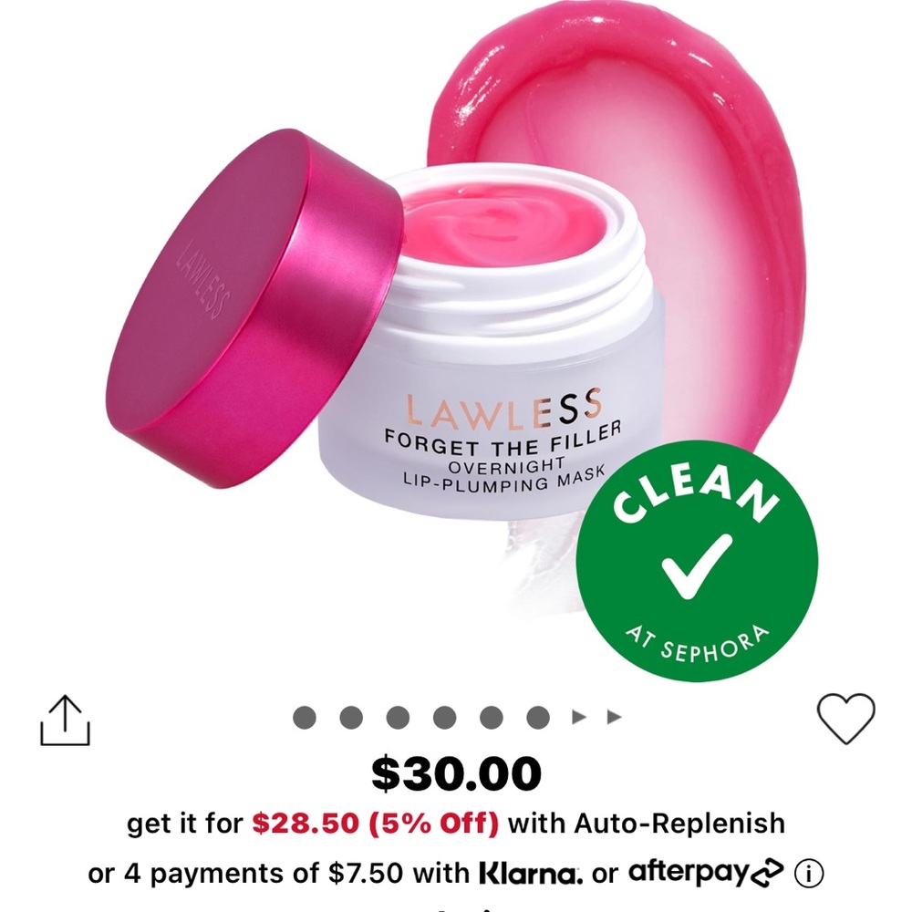 Lawless lip mask New